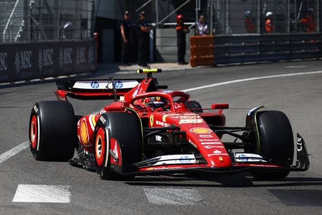 May 26, 2024, Monte Carlo, Monaco: Carlos Sainz of Ferrari is driving on the track during the F1 Grand Prix of Monaco at Circuit de Monaco on May 26, 2024 in Monte-Carlo, Monaco. Monte Carlo Monaco - ZUMAz156 0481381257st Copyright: xBeataxZawrzelx