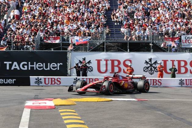 Charles Leclerc (Scuderia Ferrari HP), Rennen, Grosser Preis von Monaco, Motorsport, Herren, Formel 1, 26.05.2024 Monte Carlo Monaco MCO