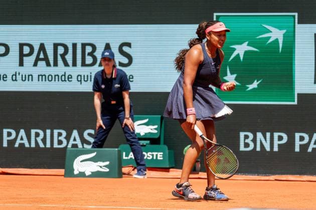Roland Garros 2024 - Osaka - Bronzetti Women s singles first round Naomi Osaka of Japan during Women s Singles 1st round match against Lucia Bronzetti of Italy at the French Open Roland Garros Grand Slam tennis tournament in Paris, France on May 26, 2024. Photo by Alexis Jumeau ABACAPRESS.COM Paris France  Copyright: xJumeauxAlexis ABACAx