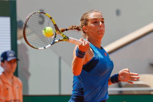 May 26, 2024, Paris, Paris, France: Lucia Bronzetti (ITA) in action during the tennis Grand Slam of Roland Garros 2024, day 1, match between Lucia Bronzetti (ITA) and Naomi Osaka (JPN) at Roland Garros Stadium - on May 23 2024.Paris - France Paris France - ZUMAb253 20240526_zsp_b253_082 Copyright: xLoicxBaratouxx