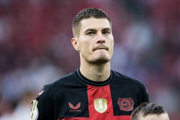 81. DFB Pokal Finale: 1. FC Kaiserslautern - Bayer 04 Leverkusen; 25.05.2024 Patrick Schick (Bayer 04 Leverkusen, 14) 81. DFB Pokal Finale: 1. FC Kaiserslautern - Bayer 04 Leverkusen; Berlin, Olympiastadion am 25.05.2024 DFB REGULATIONS PROHIBIT ANY USE OF PHOTOGRAPHS AS IMAGE SEQUENCES AND OR QUASI-VIDEO. Copyright: xBEAUTIFULxSPORTS Wunderlx