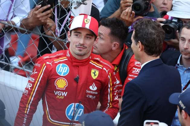 Winner des 81 GP von Monaco, Charles Leclerc (Scuderia Ferrari HP), Rennen, Grosser Preis von Monaco, Motorsport, Herren, Formel 1, 26.05.2024 Monte Carlo Monaco MCO