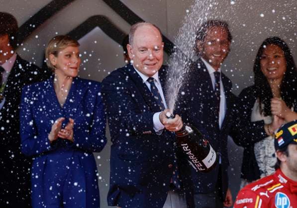 Prince Albert II of Monaco, F1 Grand Prix of Monaco at Circuit de Monaco on May 26, 2024 in Monte-Carlo, Monaco. (Photo by HOCH ZWEI) Monte-Carlo Monaco