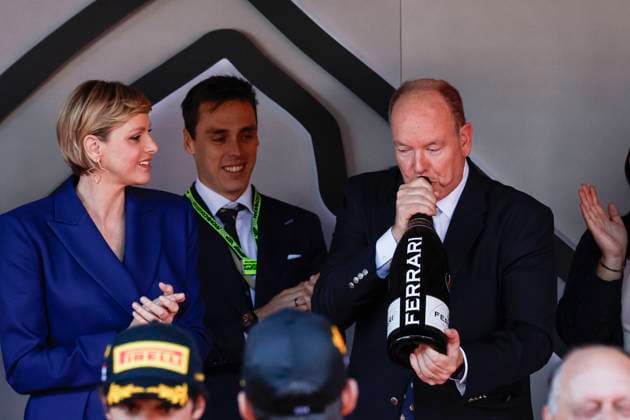 Bilder des Jahres 2024, Sport 05 Mai Sport Themen der Woche KW21 Sport Bilder des Tages Princess Charlene and Prince Albert II of Monaco, F1 Grand Prix of Monaco at Circuit de Monaco on May 26, 2024 in Monte-Carlo, Monaco. (Photo by HOCH ZWEI) Monte-Carlo Monaco *** Princess Charlene and Prince Albert II of Monaco, F1 Grand Prix of Monaco at Circuit de Monaco on May 26, 2024 in Monte Carlo, Monaco Photo by HOCH ZWEI Monte Carlo Monaco