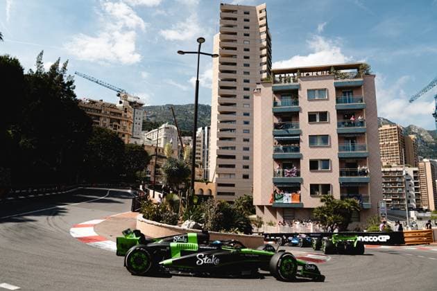 Monaco Grand Prix 2024 Picture by Thomas Maheux SWpix.com - 26 05 2024 - Formula One - Monaco Grand Prix 2024 - Monte Carlo, Monaco - Race - Valtteri Bottas Stake F1 Team Kick Sauber Monte Carlo Monaco Monaco Copyright: x xSWpix.comx(t axPhotographyxHubxLtd)xThomasxMaheux SWpix.comx SWP-2488-0338
