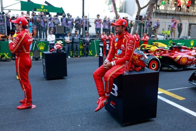 55 Carlos Sainz (ESP, Scuderia Ferrari HP), F1 Grand Prix of Monaco at Circuit de Monaco on May 26, 2024 in Monte-Carlo, Monaco. (Photo by HOCH ZWEI) Monte-Carlo Monaco