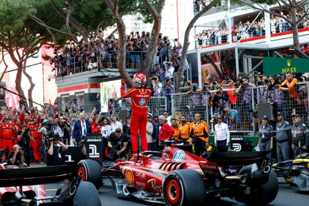 16 Charles Leclerc (MCO, Scuderia Ferrari HP), F1 Grand Prix of Monaco at Circuit de Monaco on May 26, 2024 in Monte-Carlo, Monaco. (Photo by HOCH ZWEI) Monte-Carlo Monaco