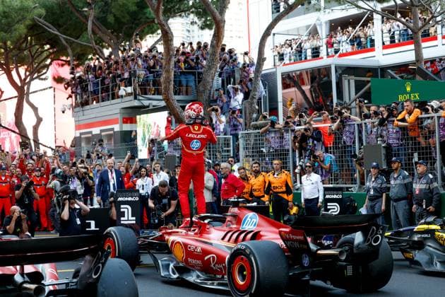 16 Charles Leclerc (MCO, Scuderia Ferrari HP), F1 Grand Prix of Monaco at Circuit de Monaco on May 26, 2024 in Monte-Carlo, Monaco. (Photo by HOCH ZWEI) Monte-Carlo Monaco