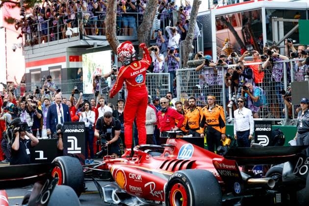 16 Charles Leclerc (MCO, Scuderia Ferrari HP), F1 Grand Prix of Monaco at Circuit de Monaco on May 26, 2024 in Monte-Carlo, Monaco. (Photo by HOCH ZWEI) Monte-Carlo Monaco