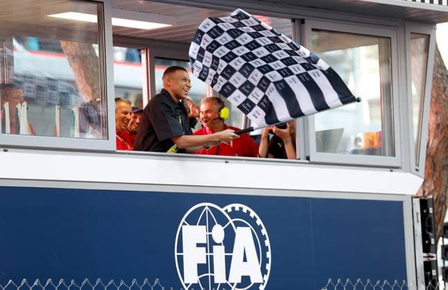 Sport Bilder des Tages Kylian Mbappe (FRA), F1 Grand Prix of Monaco at Circuit de Monaco on May 26, 2024 in Monte-Carlo, Monaco. (Photo by HOCH ZWEI) Monte-Carlo Monaco
