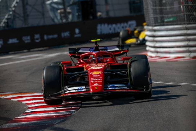 55 Carlos Sainz (ESP, Scuderia Ferrari HP), F1 Grand Prix of Monaco at Circuit de Monaco on May 26, 2024 in Monte-Carlo, Monaco. (Photo by HOCH ZWEI) Monte-Carlo Monaco