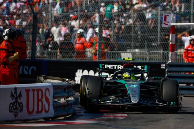 44 Lewis Hamilton (GBR, Mercedes-AMG Petronas F1 Team), F1 Grand Prix of Monaco at Circuit de Monaco on May 26, 2024 in Monte-Carlo, Monaco. (Photo by HOCH ZWEI) Monte-Carlo Monaco