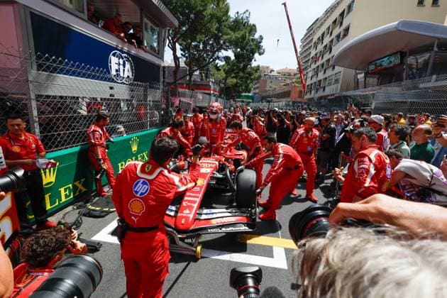 16 Charles Leclerc (MCO, Scuderia Ferrari HP), F1 Grand Prix of Monaco at Circuit de Monaco on May 26, 2024 in Monte-Carlo, Monaco. (Photo by HOCH ZWEI) Monte-Carlo Monaco