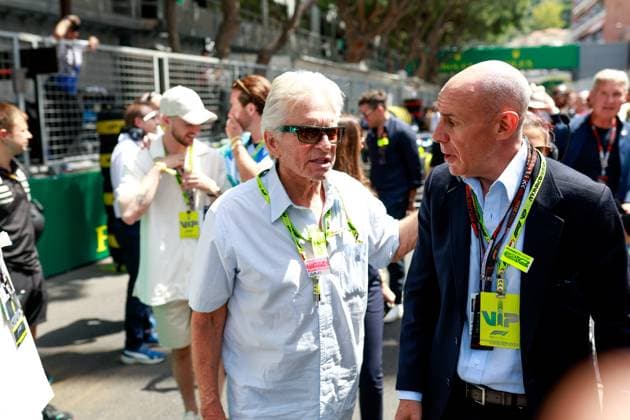 Michael Douglas, F1 Grand Prix of Monaco at Circuit de Monaco on May 26, 2024 in Monte-Carlo, Monaco. (Photo by HOCH ZWEI) Monte-Carlo Monaco