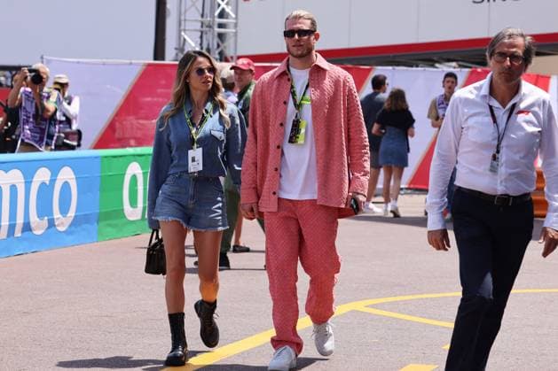 Loris Karius (deutscher Fussballspieler), Diletta Leotta (italienische Moderatorin), MCO, Monaco, Formel 1 Weltmeisterschaft, Monaco Grand Prix, 26.05.2024 MCO, Formel 1 Weltmeisterschaft, Monaco Grand Prix, 26.05.2024 Monaco Copyright: xEibner-Pressefoto AnnikaxGrafx EP_AGF