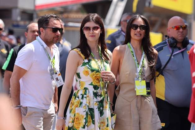 Alexandra Daddario (US Schauspielerin), MCO, Monaco, Formel 1 Weltmeisterschaft, Monaco Grand Prix, 26.05.2024 MCO, Formel 1 Weltmeisterschaft, Monaco Grand Prix, 26.05.2024 Monaco Copyright: xEibner-Pressefoto AnnikaxGrafx EP_AGF