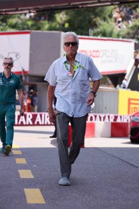 Michael Douglas (Schauspieler), MCO, Monaco, Formel 1 Weltmeisterschaft, Monaco Grand Prix, 26.05.2024 MCO, Formel 1 Weltmeisterschaft, Monaco Grand Prix, 26.05.2024 Monaco Copyright: xEibner-Pressefoto AnnikaxGrafx EP_AGF