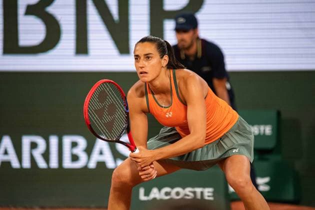 Caroline Garcia (FRA) TENNIS : Roland Garros 2024 - Paris - 26 05 2024 BaptisteAutissier Panoramic 