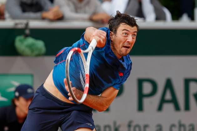 Sebastian Ofner (AUT) Tennis - French Open 2024 - Roland Garros - Paris - - France - 26 May 2024. Copyright: xJuergenxHasenkopfx