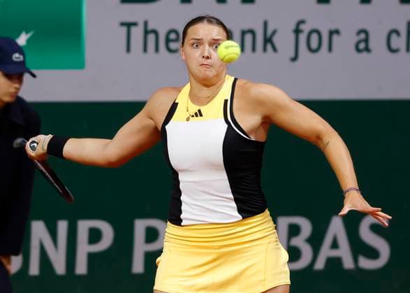 Sport Bilder des Tages Jule Niemeier (GER) Tennis - French Open 2024 - Roland Garros - Paris - - France - 26 May 2024. Copyright: xJuergenxHasenkopfx