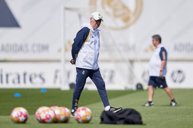 Real Madrid head coach Carlo Ancelotti Real Madrid media day, Madrid, Spain - 27 May 2024  Copyright: xRubenxAlbarran Shutterstockx 14510087bo