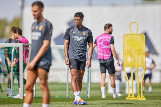 Jude Bellingham of Real Madrid CF Real Madrid media day, Madrid, Spain - 27 May 2024  Copyright: xRubenxAlbarran Shutterstockx 14510087ci