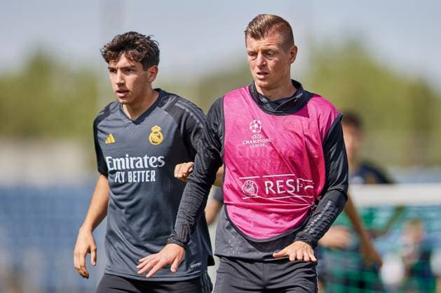 Toni Kroos of Real Madrid CF Real Madrid media day, Madrid, Spain - 27 May 2024  Copyright: xRubenxAlbarran Shutterstockx 14510087cg