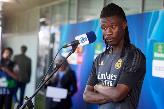 Eduardo Camavinga of Real Madrid CF Real Madrid media day, Madrid, Spain - 27 May 2024  Copyright: xRubenxAlbarran Shutterstockx 14510087dw