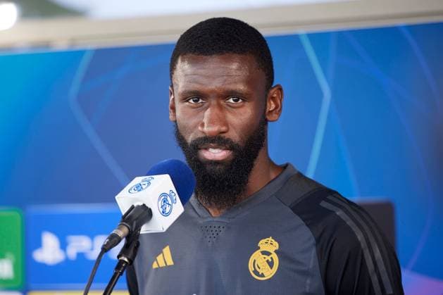 Antonio Rudiger of Real Madrid CF Real Madrid media day, Madrid, Spain - 27 May 2024  Copyright: xRubenxAlbarran Shutterstockx 14510087du