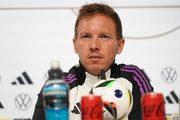 Sport Bilder des Tages Bundestrainer Julian Nagelsmann (Deutschland Germany) - Blankenhain 27.05.2024: Trainingslager der Deutschen Nationalmannschaft zur EM-Vorbereitung, Golf Resort Weimarer Land