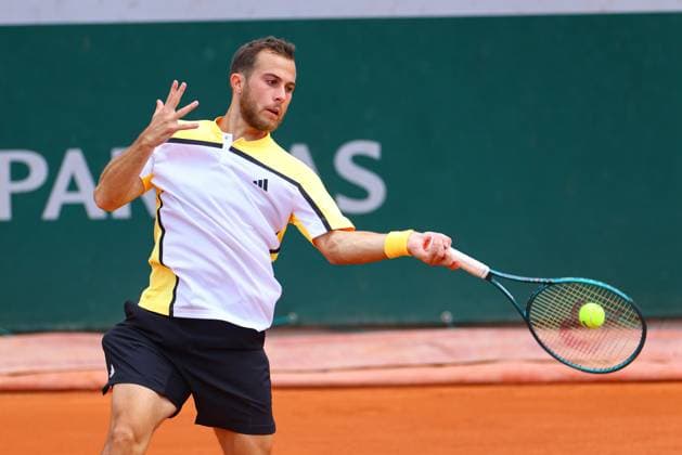 2024.05.27 Paryz Tenis French Open Roland Garros 2024 Ben Shelton - Hugo Gaston N Z Hugo Gaston Foto Pawel Andrachiewicz PressFocus 2024.05.27 Paris Tennis French Open Roland Garros 2024 Ben Shelton - Hugo Gaston Hugo Gaston Photo Pawel Andrachiewicz PressFocus NEWSPIX.PL --- Newspix.pl POLAND OUT!  20240527_PF_PA096