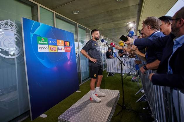 Dani Carvajal of Real Madrid CF Real Madrid media day, Madrid, Spain - 27 May 2024  Copyright: xRubenxAlbarran Shutterstockx 14510087en