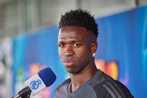 Vinicius Jr of Real Madrid CF Real Madrid media day, Madrid, Spain - 27 May 2024  Copyright: xRubenxAlbarran Shutterstockx 14510087fn