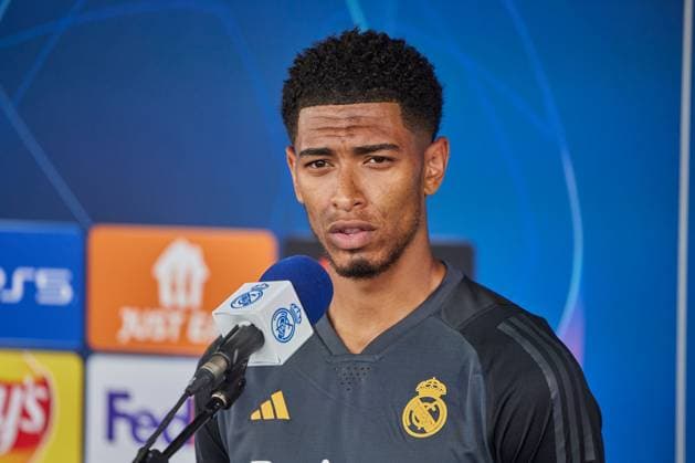 Jude Bellingham of Real Madrid CF Real Madrid media day, Madrid, Spain - 27 May 2024  Copyright: xRubenxAlbarran Shutterstockx 14510087gd