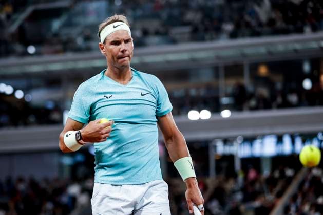 TENNIS - French Open 2024 PARIS,FRANCE,27.MAY.24 - TENNIS - ATP, Tennis Herren World Tour, French Open, Roland Garros, Grand Slam. Image shows Rafael Nadal (ESP).  GEPAxpictures xPatrickxSteiner
