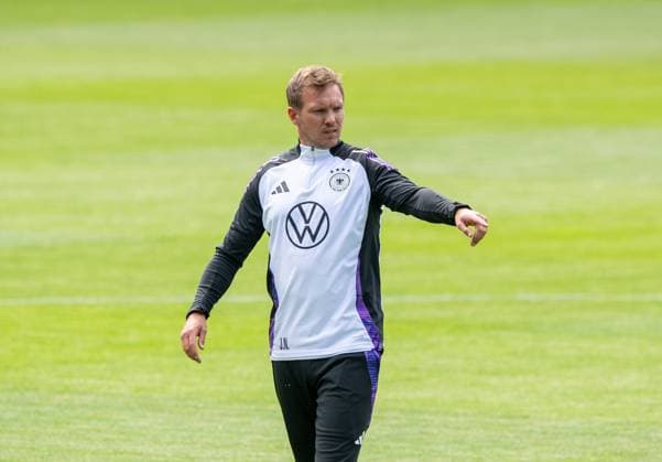 Fussball, Herren, Saison 2023 2024, Deutsche Nationalmannschaft, EM-Vorbereitung, öffentliches Training in Jena, im Bild: Bundestrainer Julian Nagelsmann (Deutschland), 27.05. 2024, Copyright: xSebastianxRäppold MatthiasxKochx