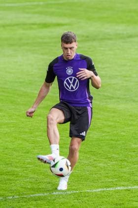 Brajan Gruda (Deutschland) - Jena 27.05.2024: Öffentliches Trainingslager der Deutschen Nationalmannschaft zur EM-Vorbereitung, Ernst-Abbe Sportfeld