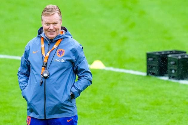 ZEIST, 27-05-2024, KNVB Campus, International football, season 2023 2024 , First training of the Dutch National Football Team in preparation for EURO 2024 , Netherlands coach Ronald Koeman during the training Training Netherlands 27-05-2024  x25362117x Copyright: