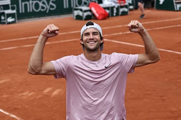 Sport Bilder des Tages Henri Squire, GER, during first round of 2024 French Open at Roland Garros, Paris, 27 05 2024; -