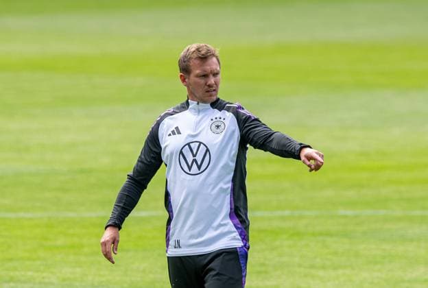 Fussball, Herren, Saison 2023 2024, Deutsche Nationalmannschaft, EM-Vorbereitung, öffentliches Training in Jena, im Bild: Bundestrainer Julian Nagelsmann (Deutschland), 27.05. 2024, Copyright: xSebastianxRäppold MatthiasxKochx