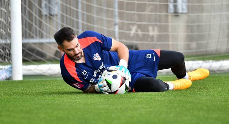 Croatia, Rijeka, 270524. Stadium Rujevica. Training of the Croatian national football team. In the photo: Ivica Ivusic. Photo: Damir Skomrlj CROPIX Copyright: xxDamirxSkomrljx trening_reprezentacija2-270524