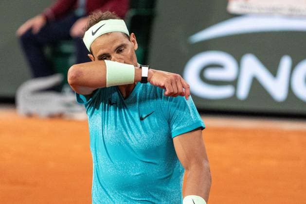French Open - Nadal Loses On Possible Farewell Rafael Nadal of Spain v Alexander Zverev of Germany in the Men s Singles first round match on Day Two of the 2024 French Open at Roland Garros on May 27, 2024 in Paris, France. Nadal s return to the French Open, and possible farewell, ended at the first hurdle as the 14-time winner lost to Alexander Zverev. The 22-time Grand Slam champion was beaten 6-3 7-6 (7-5) 6-3 by the in-form German fourth seed. Nadal has become synonymous with Roland Garros but, in front of a partisan crowd, he could not replicate the level which has made him almost unbeatable on the Paris clay. Photo by Alexis Jumeau ABACAPRESS.COM PARIS France  Copyright: xJumeauxAlexis ABACAx