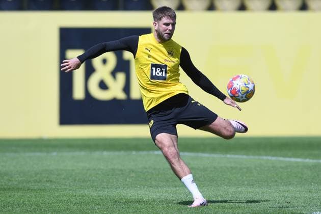 Fußball 1. Bundesliga Training Borussia Dortmund am 28.05.2024 auf dem Trainingsgelände Hohenbuschei in Dortmund Niclas Füllkrug ( Dortmund )