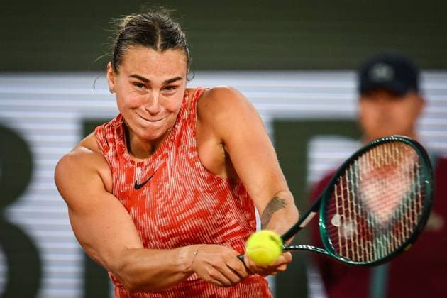 May 28, 2024, Paris, France, France: Aryna SABALENKA of Belarus during the third day of Roland-Garros 2024, French Open 2024, Grand Slam tennis tournament at the Roland-Garros Stadium on May 28, 2024 in Paris, France. Paris France - ZUMAm308 20240528_zsp_m308_010 Copyright: xMatthieuxMirvillex