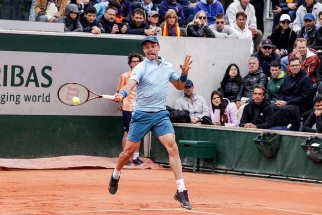 TENNIS - French Open 2024 PARIS,FRANCE,28.MAY.24 - TENNIS - ATP, Tennis Herren World Tour, French Open, Roland Garros, Grand Slam. Image shows Roberto Bautista Agut (ESP).  GEPAxpictures xPatrickxSteiner