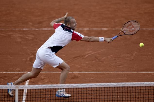 Tennis, French Open, Tag 3 Dan Evans of GBR in action French Open Tennis, Day 3, Tennis, Roland Garros, Paris, France - 28 May 2024  Copyright: xEllaxLing Shutterstockx 14506173o