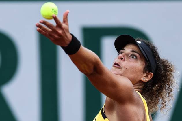 2024 French Open - Day 3 Mayar Sherif is playing against Yue Yuan in the first round of the women s singles at the Roland Garros French Open tennis tournament on day three in Paris, France, on May 28, 2024. Paris France  Copyright: xIbrahimxEzzatx originalFilename:ezzat-notitle240528_np1wd.jpg