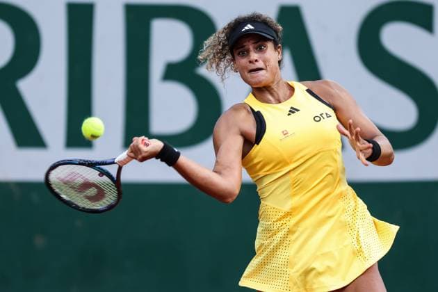 2024 French Open - Day 3 Mayar Sherif is playing against Yue Yuan in the first round of the women s singles at the Roland Garros French Open tennis tournament on day three in Paris, France, on May 28, 2024. Paris France  Copyright: xIbrahimxEzzatx originalFilename:ezzat-notitle240528_nppxG.jpg