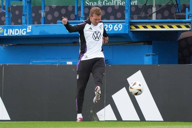Bundestrainer Julian Nagelsmann (Deutschland Germany) - Blankenhain 29.05.2024: Trainingslager der Deutschen Nationalmannschaft zur EM-Vorbereitung, Golf Resort Weimarer Land