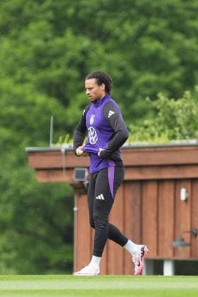 Leroy Sane (Deutschland) - Blankenhain 29.05.2024: Trainingslager der Deutschen Nationalmannschaft zur EM-Vorbereitung, Golf Resort Weimarer Land